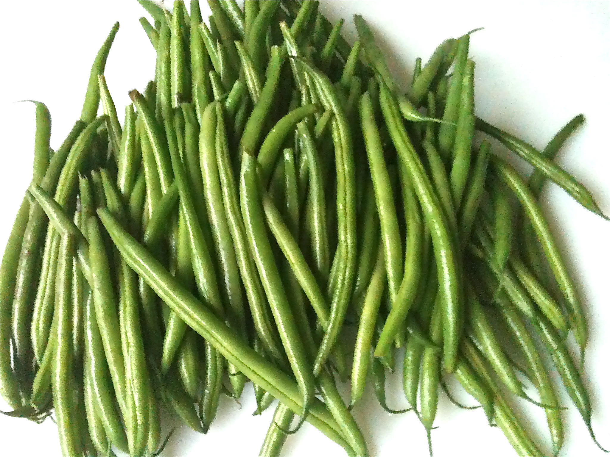 String beans with almonds